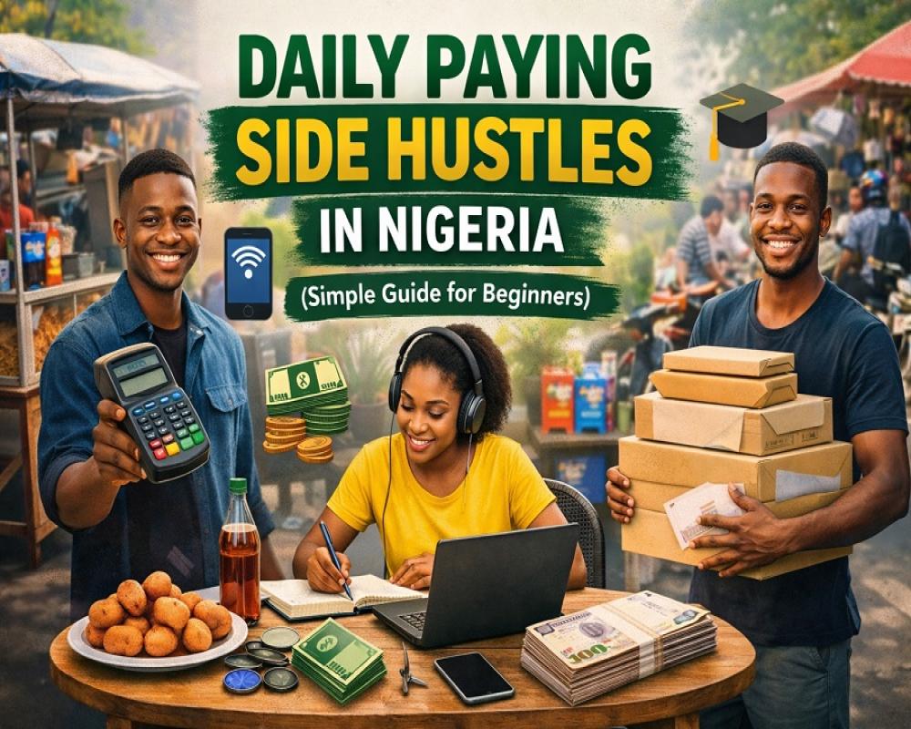 Daily Paying Side Hustles in Nigeria (Simple Guide for Beginners)